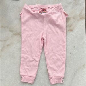 Juicy Couture Pink Baby Pants with Rainbow Bow